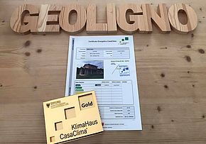 Geoligno - CasaClima Gold Cornedo