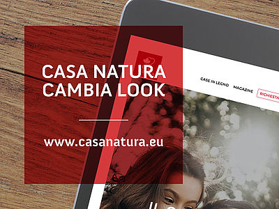 Nuovo marchio, sito, colore e comunicazione. Casa Natura cambia volto.