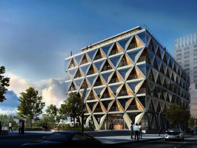edificio ibrido in legno