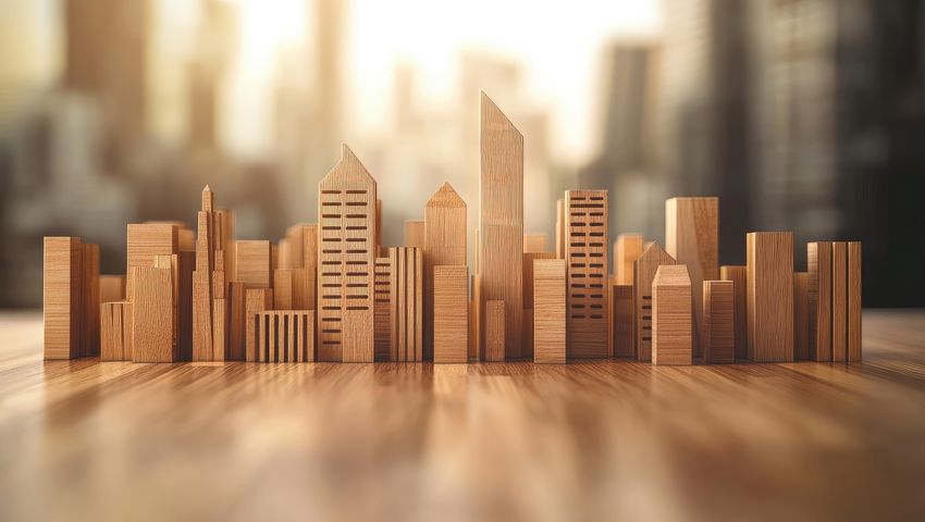 grattacieli in legno