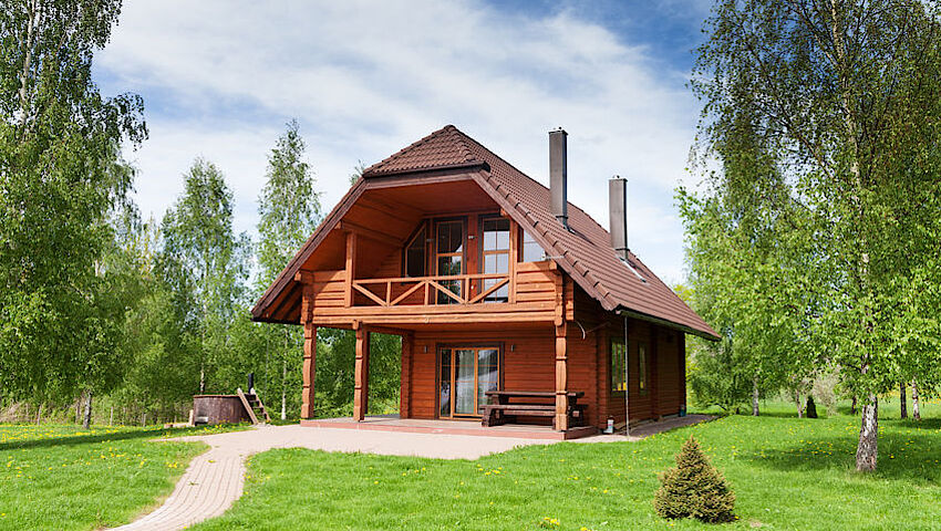 bungalow in legno