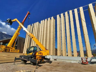 scaffalatura in legno