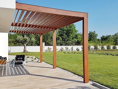 pergola in legno