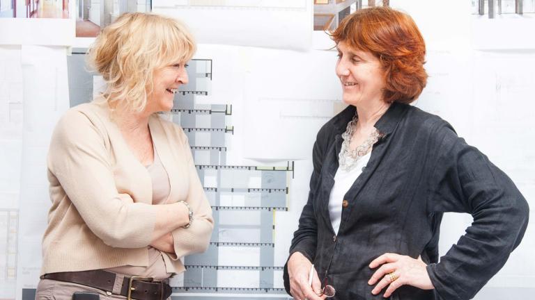 Yvonne Farrell e Shelley McNamara Yvonne Farrell e Shelley McNamara
