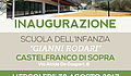 Inaugurazione Scuola in Legno a Castelfranco (AR)