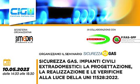 WEBINAR - La nuova UNI 11528:22 - Impianti gas oltre i 35 kW