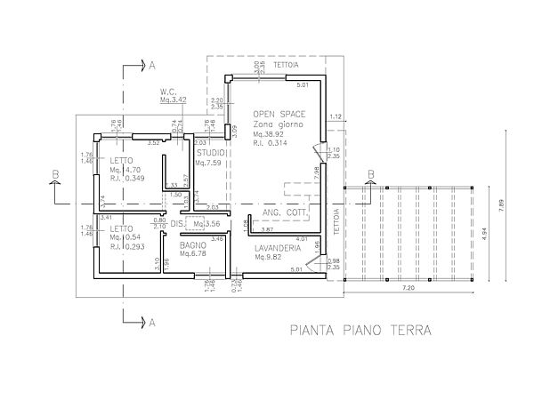 Geometra Ugo Guidi - Progetto casa unifamiliare 