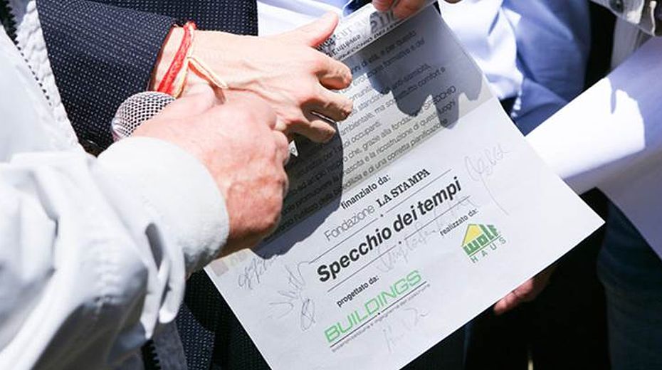 Arquata del Tronto, posata la prima pietra