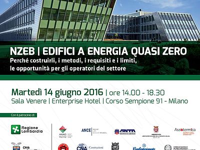 14/06/16: MyDATEC SPONSOR AL CONVEGNO NZEB 