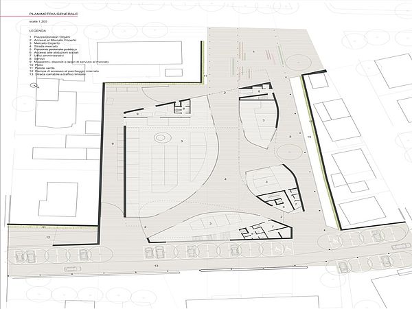 UrbanStudio - walter villa - Riqualificazione ambientale e urbana del mercato coperto