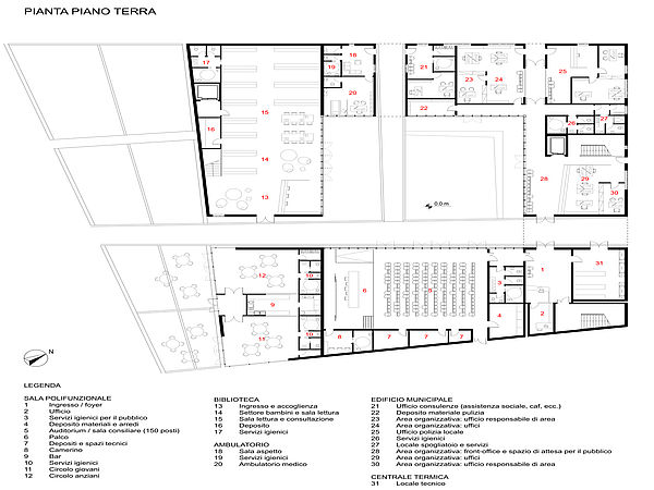 UrbanStudio - walter villa - Nuovo centro civico integrato