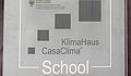Certificato CASA CLIMA SCHOOL Wolf Haus