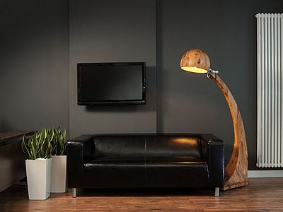 Delle lampade in legno dal design unico