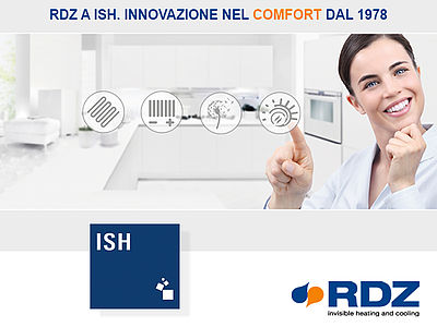 RDZ a ISH. Innovazione nel comfort dal 1978