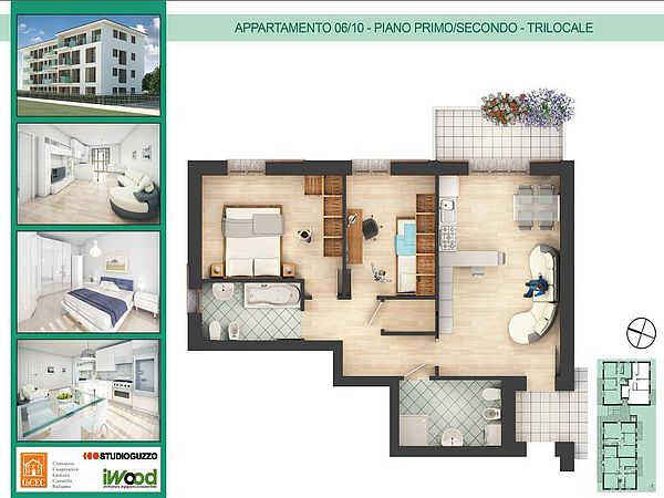 Studio Guzzo - Condominio residenziale "Domus Lignea"