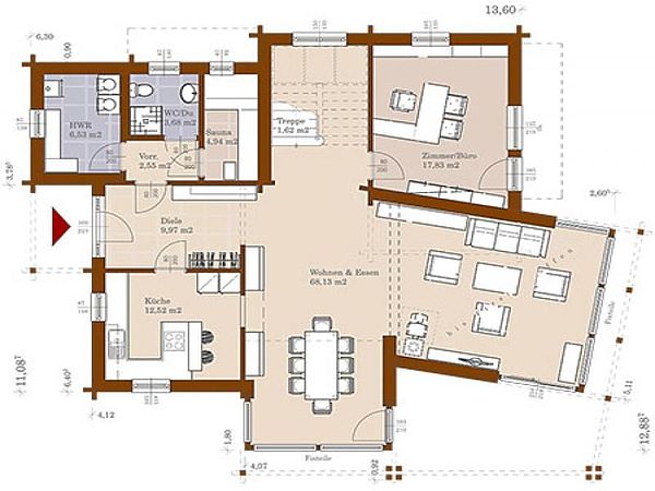 Brennerhaus - Blockhaus 275