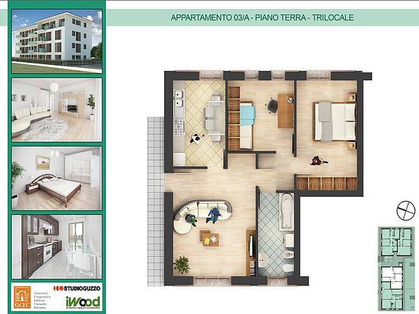 Studio Guzzo - Condominio residenziale "Domus Lignea"