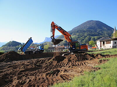 Lignius, case in legno, case prefabbricate in legno, soleana, cantiere