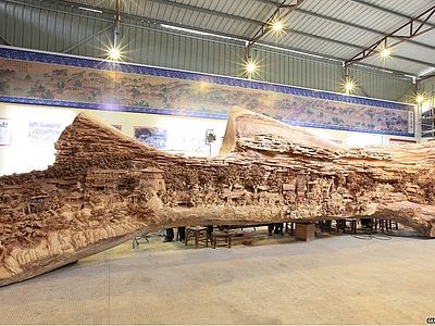 La scultura in legno più lunga del mondo