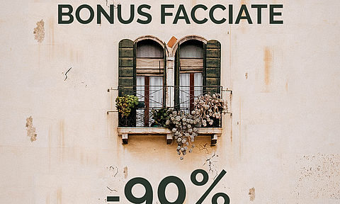 Bonus facciate: super sconto fiscale del 90%!