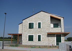 Antonio Molinelli - Certificazione CasaClima di edificio bifamiliare in legno con struttur