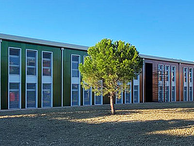 La scuola primaria “Montessori” a Rimini è in Legno