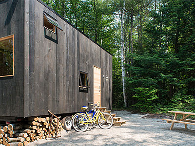 Case mobili in legno per vivere la natura