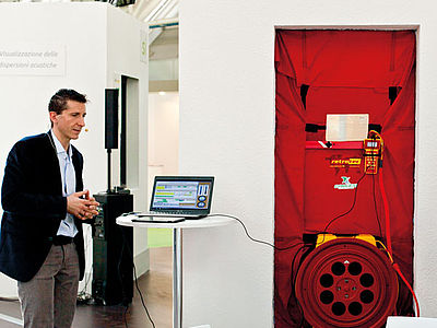 Prova termografica e blower door test