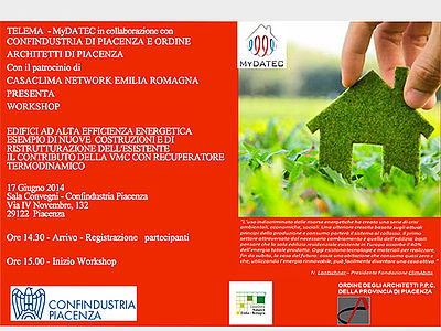 WORKSHOP: alta efficienza energetica