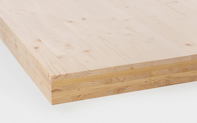 parete in legno X-LAM